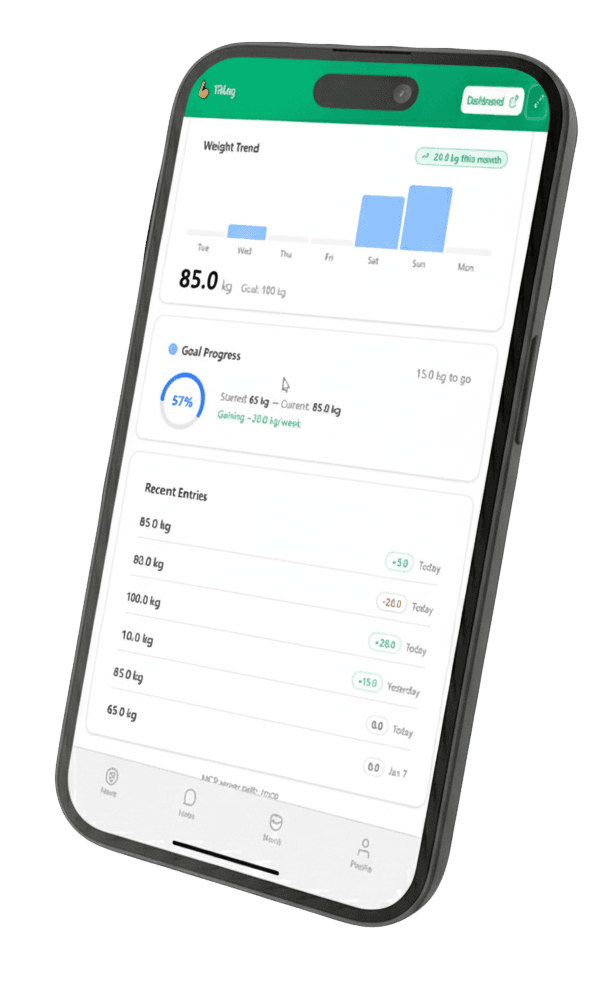 FitLog AI fitness tracking app
